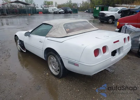 1991 Chevrolet Corvette z USA, uszkodzony, nr VIN 1G1YY3386M5103245
